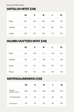 Load image into Gallery viewer, Novels Puff Midi Dress Measurements ad Facric Requirement English